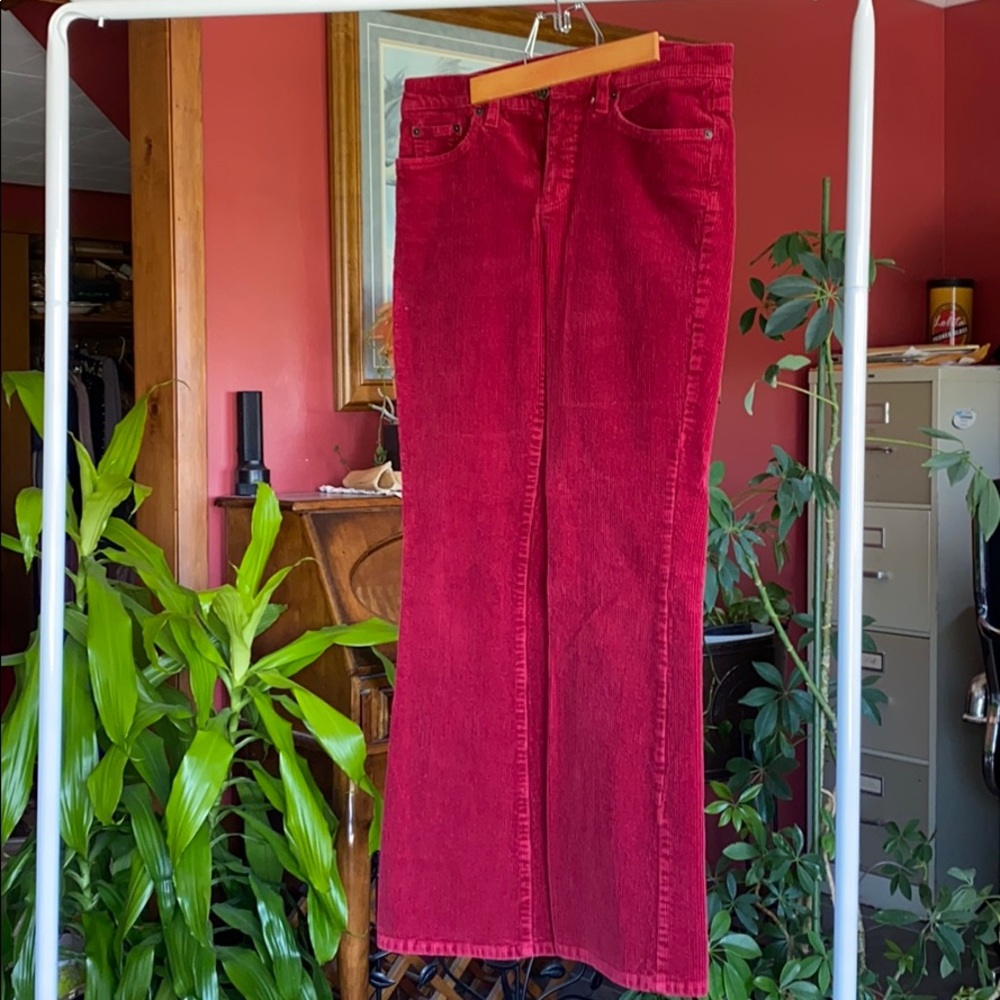 Ralph Lauren • Corduroy Red Pants